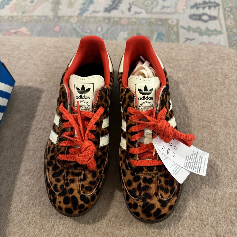 Adidas Leopard Print Sambas